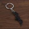 Zinc Alloy Key Holder Bat Dart Keychain, Car Ring for Keychain Men, Handbags Backpacks Charm Decorative Accessory Halloween Lightweight Bag Charms