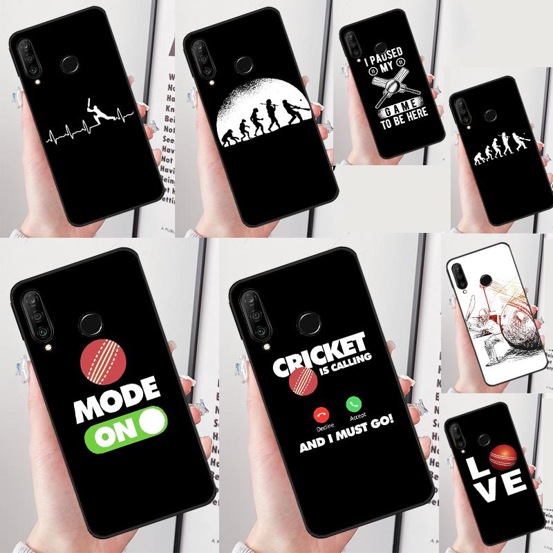 Love Cricket Heart Cricket Player For Huawei Nova Y61 Y91 Y90 Y70 Y60 Y72 12s 12i 11i 7i 8i 9 10 SE P60 Pro P30 P40 Lite Case