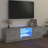 VidaXL TV Stand with LED Lights, Television Cabinet, Living Room TV Unit, Low Cabinet Living Room Interior 804287