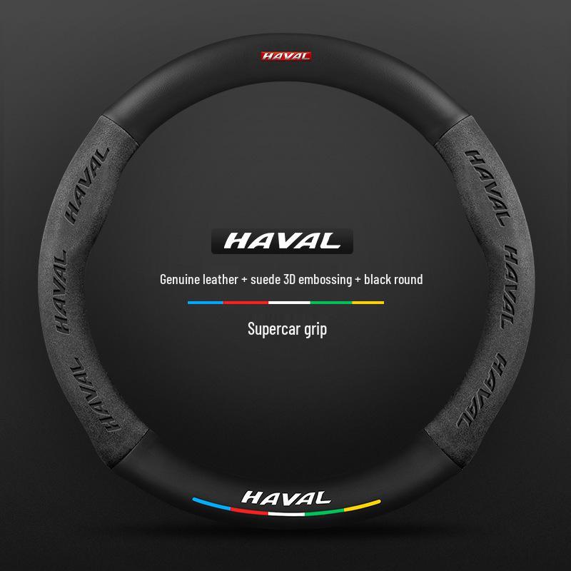 Haval Lenkradbezug für Shenshou H9, Big Dog, H6 National Tide Edition, M6, Chitu, F7X - Wildleder-Finish