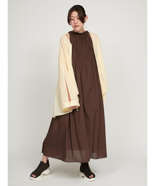 Emi Washer Flare Dress 13WFO252021BRW0