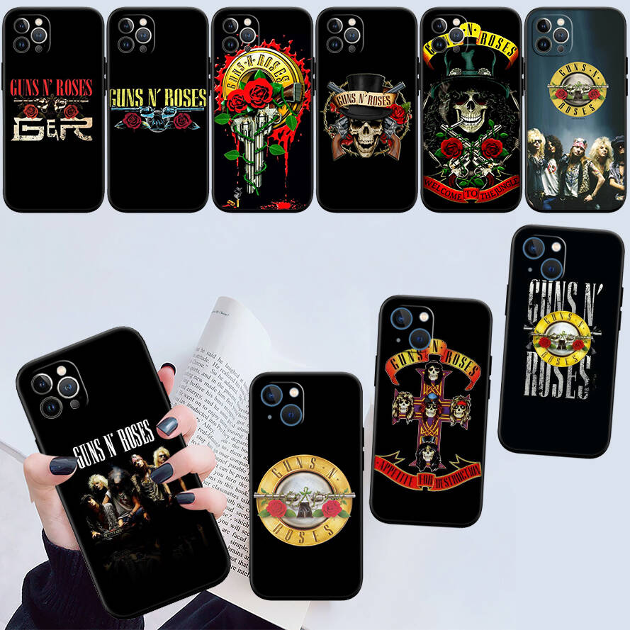 G-guns R-roses Phone Case for Motorola Edge 60 60s 70 G86 G56 G54 E14 G04S G45 G54 G64 X30 X40 X50 S30 S50 Pro Power Tylus