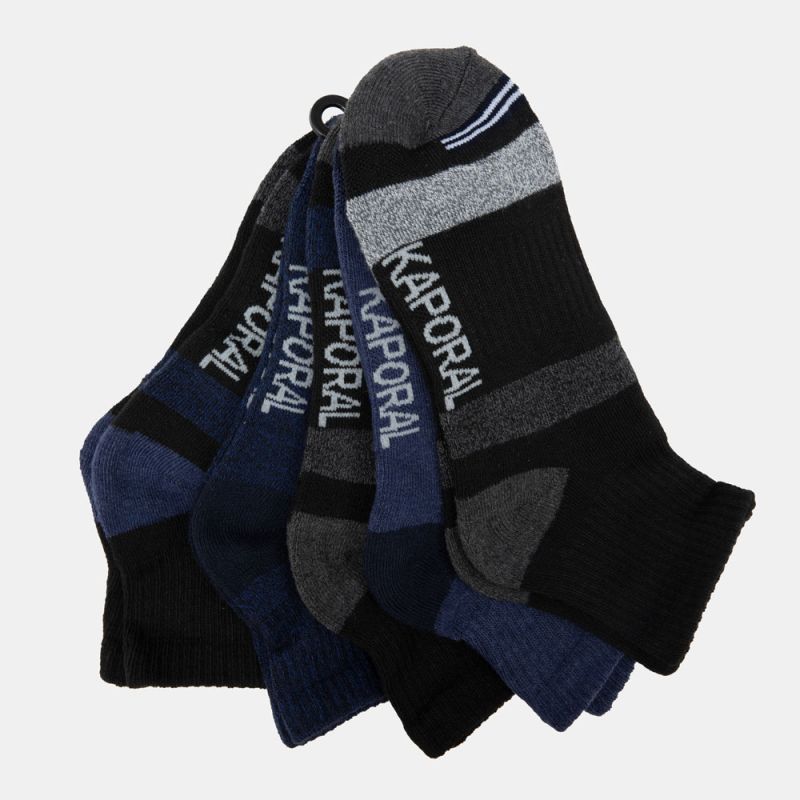 Lot de 5 paires de socquettes edelbert Homme KAPORAL