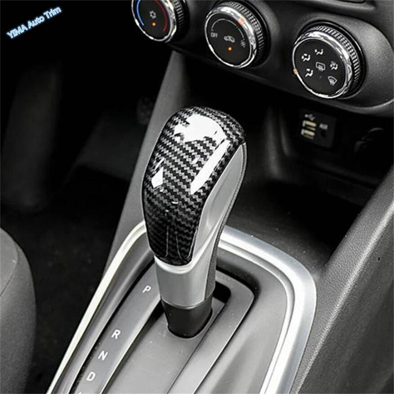 ABS Shifter Knob Gear Head Decor Stickers Cover Trim Auto Styling For Chevrolet Trax Tracker     Protection Kit