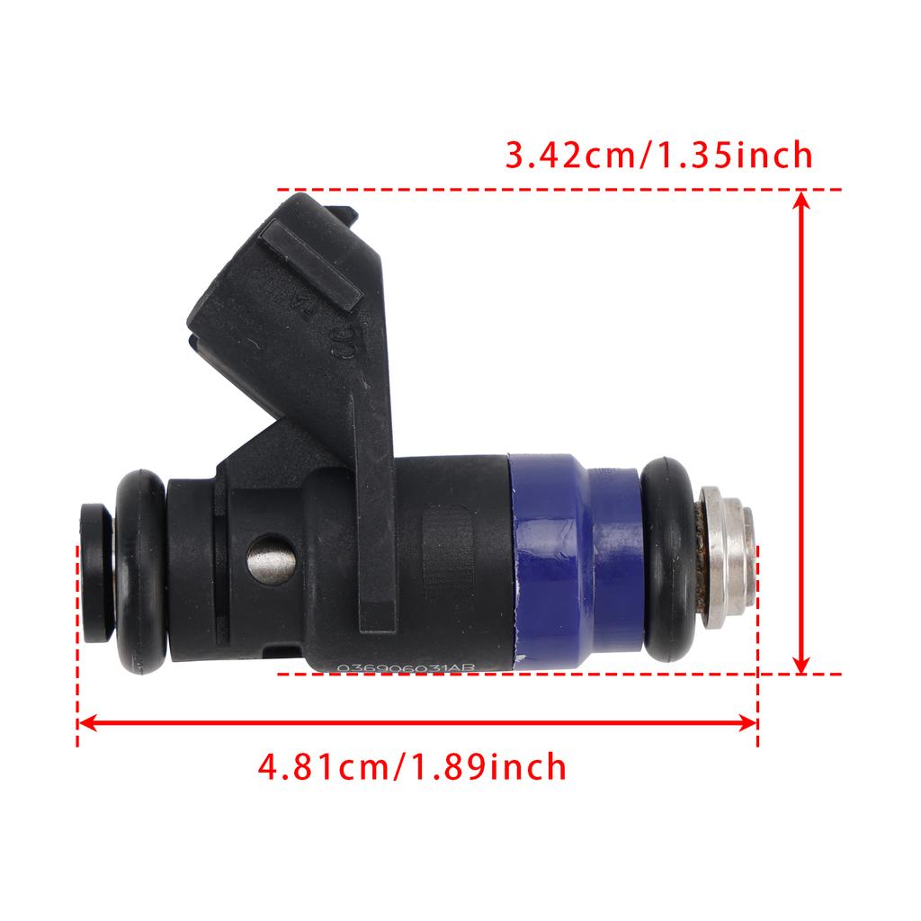 4 Stück Kraftstoffeinspritzdüse für VW Polo Skoda Fabia I Seat Ibiza III 1.4 16V 036906031AB