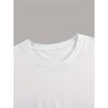 [Women's Graphic T-Shirt] Women's "Wife of the Party" Graphic T-Shirt - Casual White Crew Neck, Machine Washable, Perfect for Weddings & Celebrations