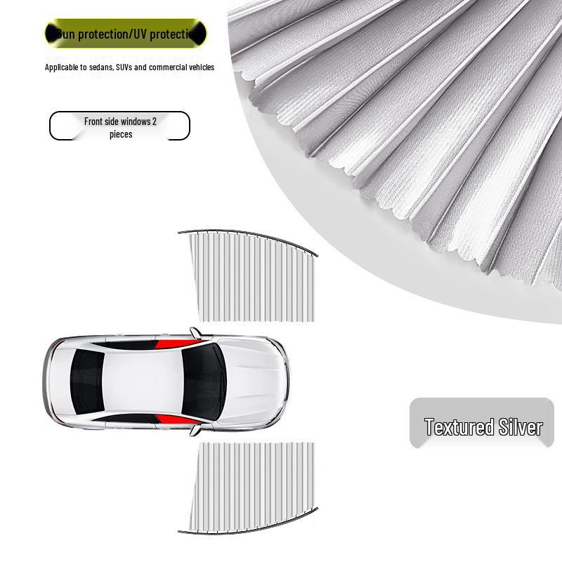 Magnetic Car Window Sunshade Privacy & Heat Insulation Curtain