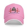 Ryan Gosling Cat Golden Gate Bridge Book Lover Casual Baseball Cap Summer Trucker Hat Sun Visor Hunting Camping Snapback Cap