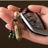 Messing Sechs Worte Mantra Buddhistisches Auto Schlüsselanhänger Anhänger Handgemachte Diy Schlüsselanhänger Geschenke
