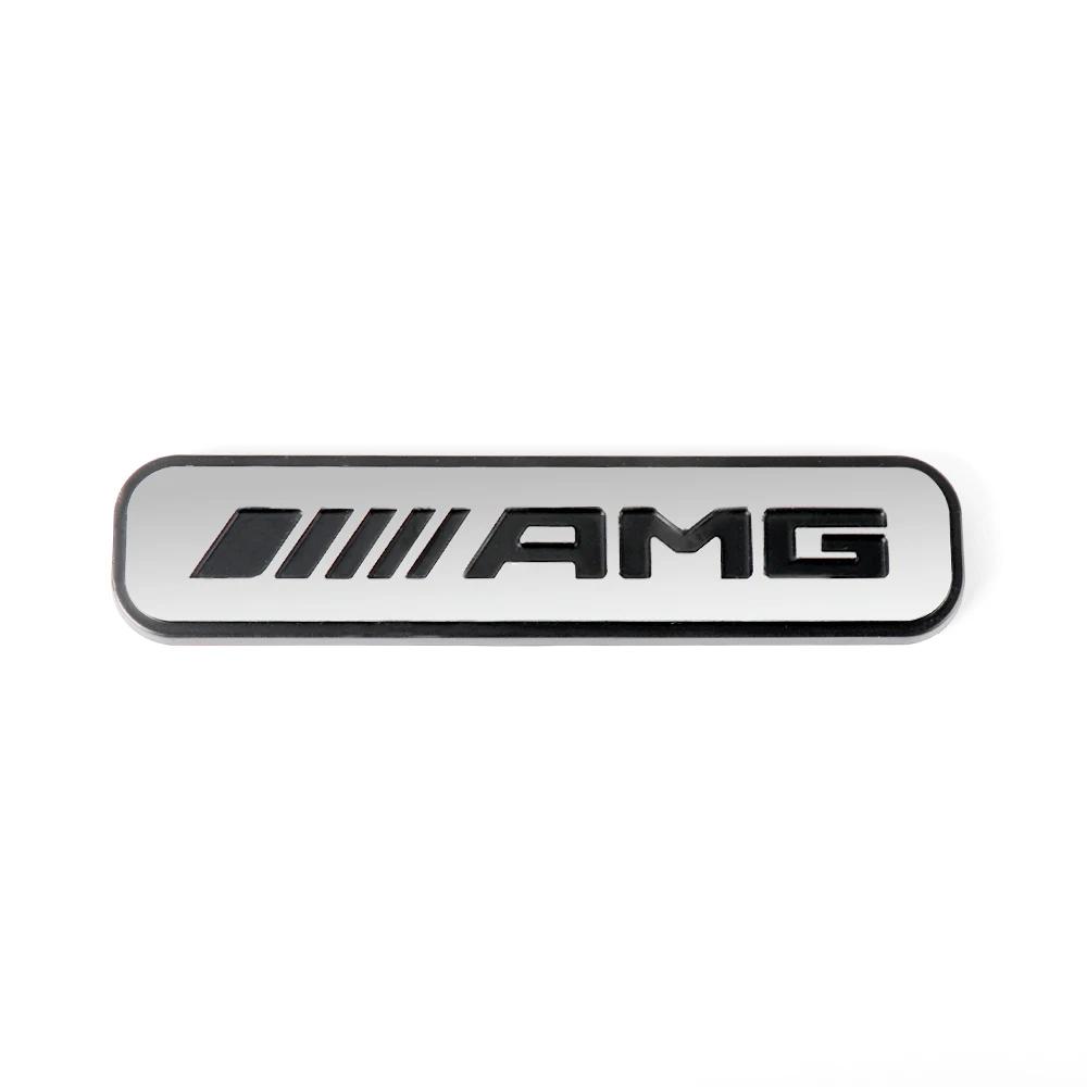 C200 E200 Pour Mercedes Benz 3D ABS Style de Voiture Carrosserie Coffre Arrière Emblème AMG Autocollant Décor pour Mercedes Benz Classe A E C G M R S Sm