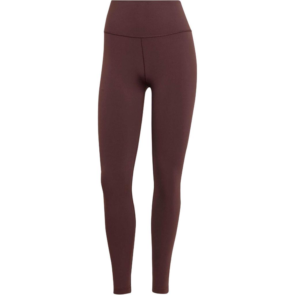 Adidas All Me 7/8 Leggings Soft And Comfortable Sports Tights Women Bottoms Dark-Grey Brown IX0191