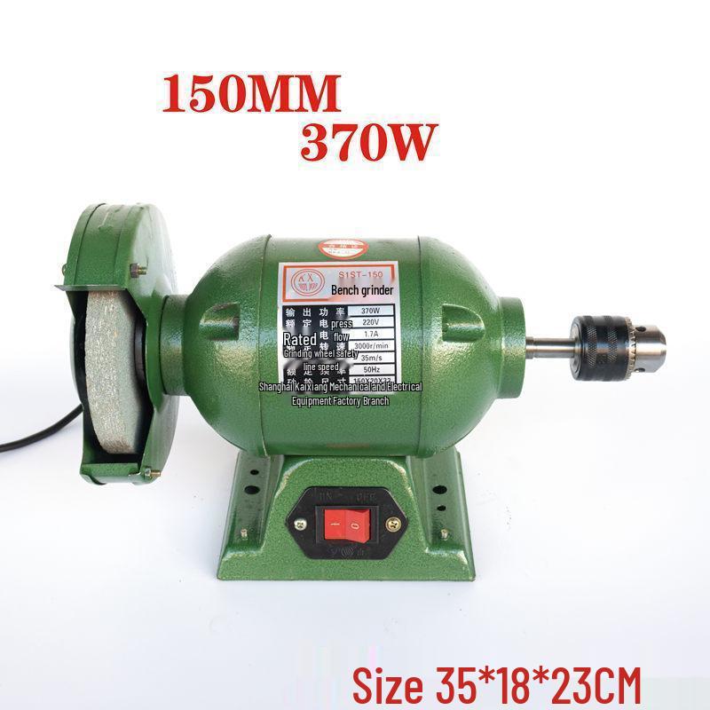 Compact 220V Electric Knife Sharpener & Multifunctional Desktop Polishing Grinder