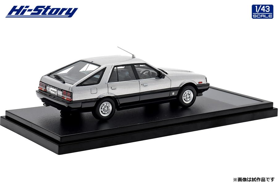 Hi Story Nissan Skyline HATCHBACK 2000 TURBO Gang Gray Metallic Finished Product 1/43 GT-E X (1984) Metallic/Black