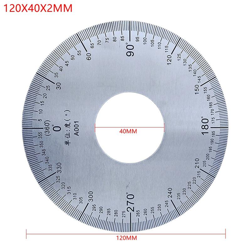 Stainless Steel Lathe Dial Disc 360