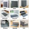 Self-Adhesive Anti-Slip Carpet Mat,Easy To Clean-Non Slip Backing for Kitchen Sink,Bathroom,Laundry Room,Office Desk.Silent,Durable Floor Protector