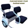 Universal Fit Electric Tricycle Seat Cover Leather Seat Cover  Electric Tricycle