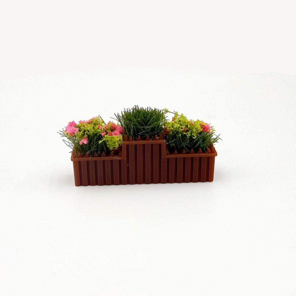 1:12 Scale Cherry Blossom Flowers Lifelike Garden Lifelike Artificial Flower Doll House Decor