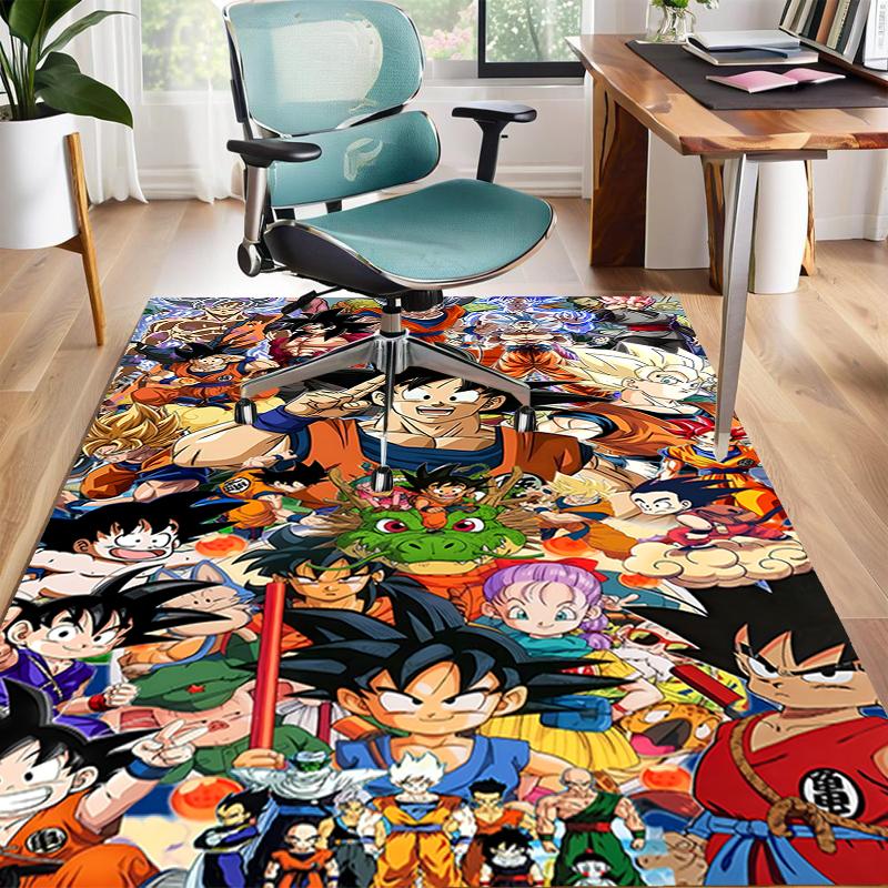 1pc Dragon Ball3 Design Area Rug - Non-Slip, Soft & Cozy Floor Mat for Living Room, Bedroom, Office - Indoor/Outdoor Decorative Carpet