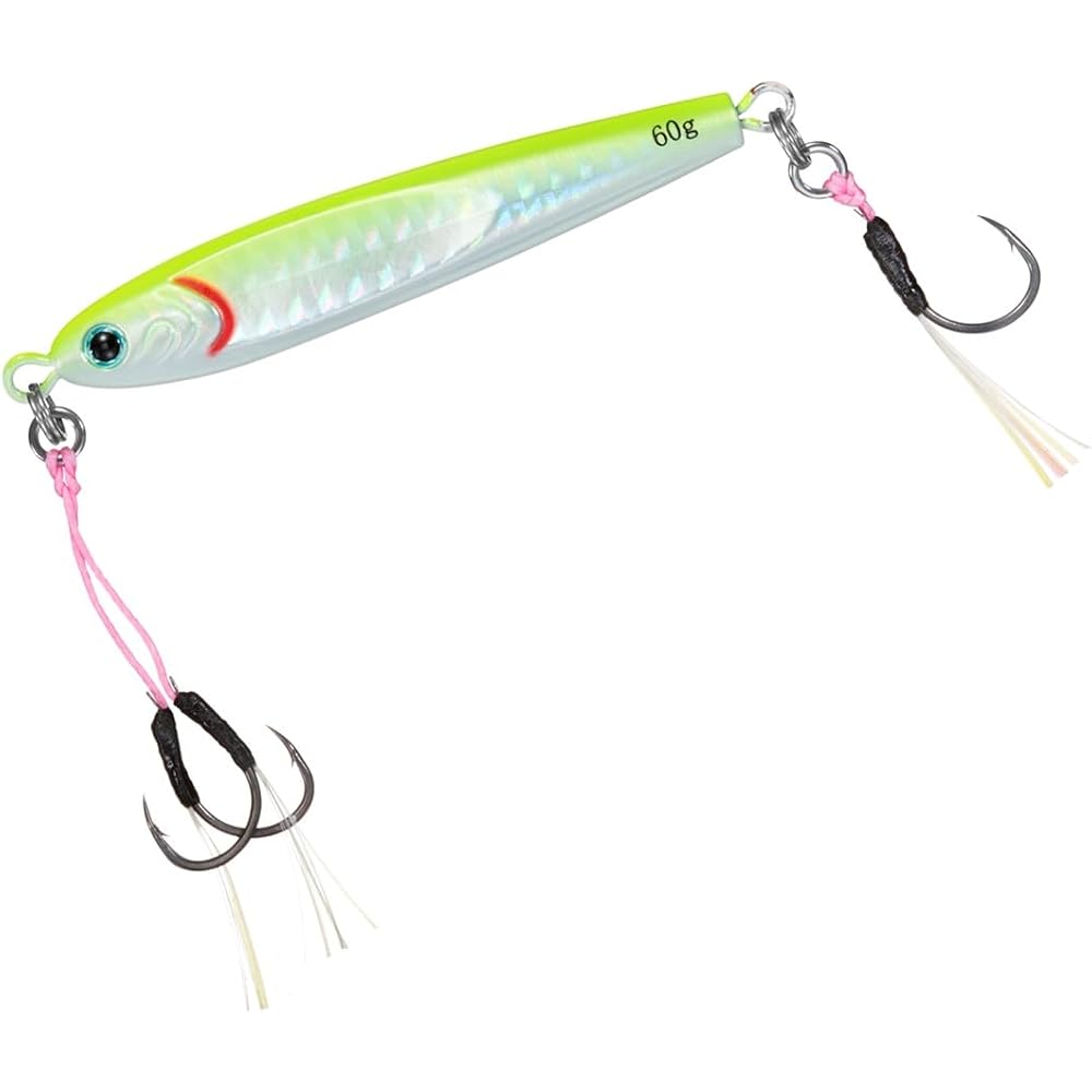 Daiwa TG Bait Super Light Jigging 80g FPH Chartreuse Glow Berry Fishing Tackle