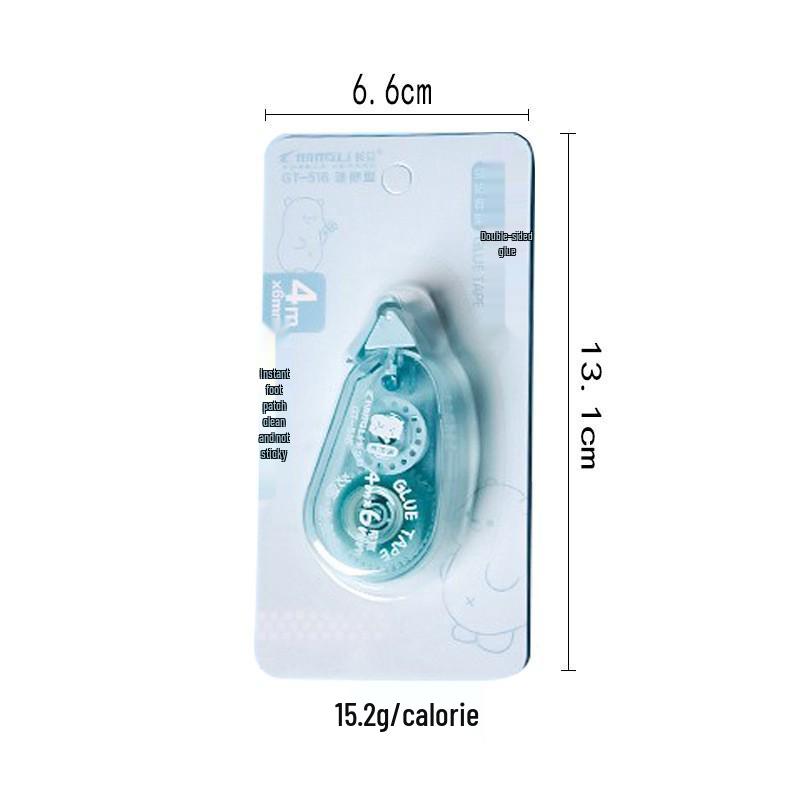 Longli Strong Dot Adhesive Removable Double-Sided Transparent Grid Tape for Scrapbooks