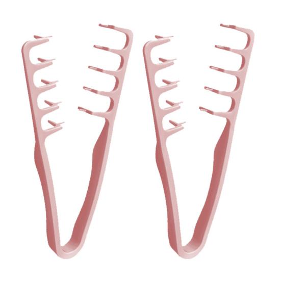 2Pcs Hair Volumizing Comb Men Women Wide Tooth Fluffy Hair Styling Comb Roots Lift