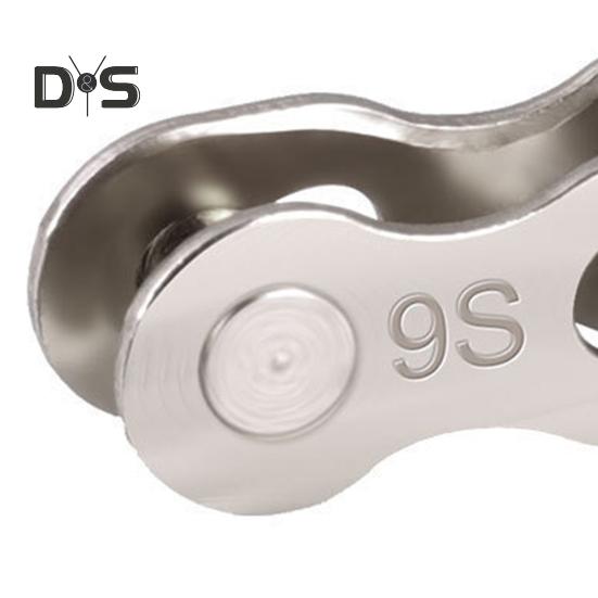 Chain Link Connector Metal Tensile Break-Proof Bike Chain Buckle Easy Disassembly Bike Chain Buckle for 8/9/10/11/12-Speed Chains