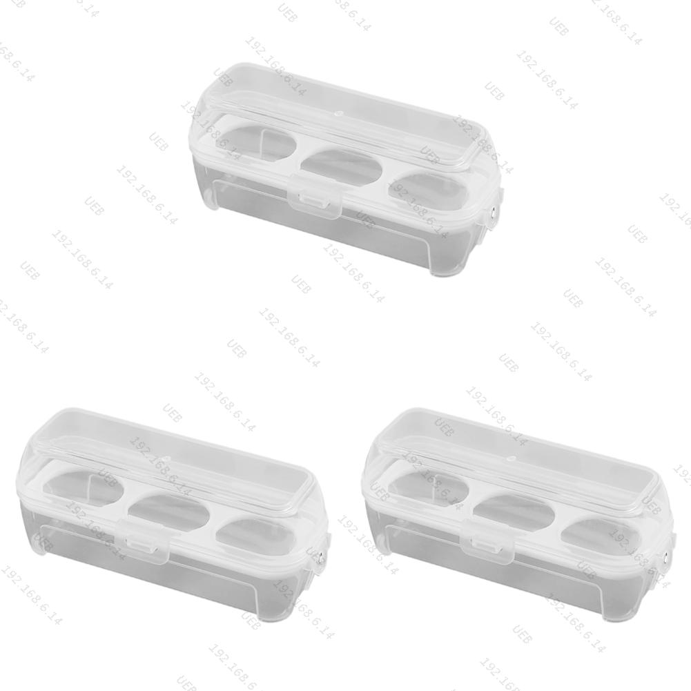 Przenośny Pojemnik na Jajka Odporny na Wstrząsy 3/4/8 Komór Pudełko na Jajka Przezroczysty Organizer Kuchenny na Kemping Piknik na Zewnątrz