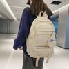 Style Letter Urban Backpack With Large Capacity For Campus And Carry Everyday