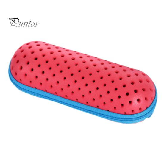 Swim Goggle-etui med glidelåslukking Lett beskyttelsesveske for briller Ventilert designbrilleboks for oppbevaring av svømmeutstyr