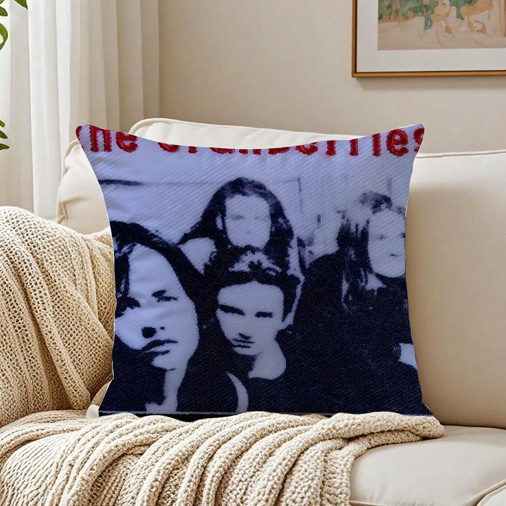 band alternative The CCranberries Cushion Cover Pillowcase Antidustmite living Room Sofa Decor Cushion Room