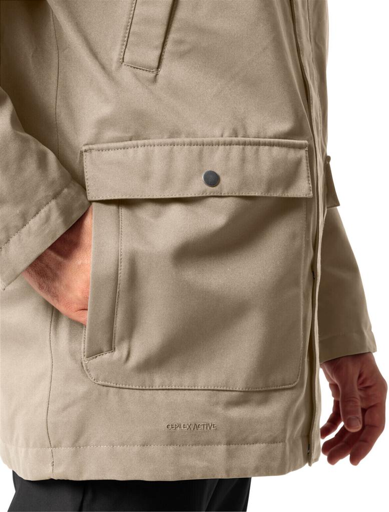 VAUDE Мужская куртка Manukau Parka II Мужская куртка Manukau Parka II (42591) лен