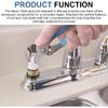 2025 Upgrade 97479 Stem Extension Kit for Moen Monticello Series Widespread Bathroom Sink Faucet replacement parts for Moen 1222 1224