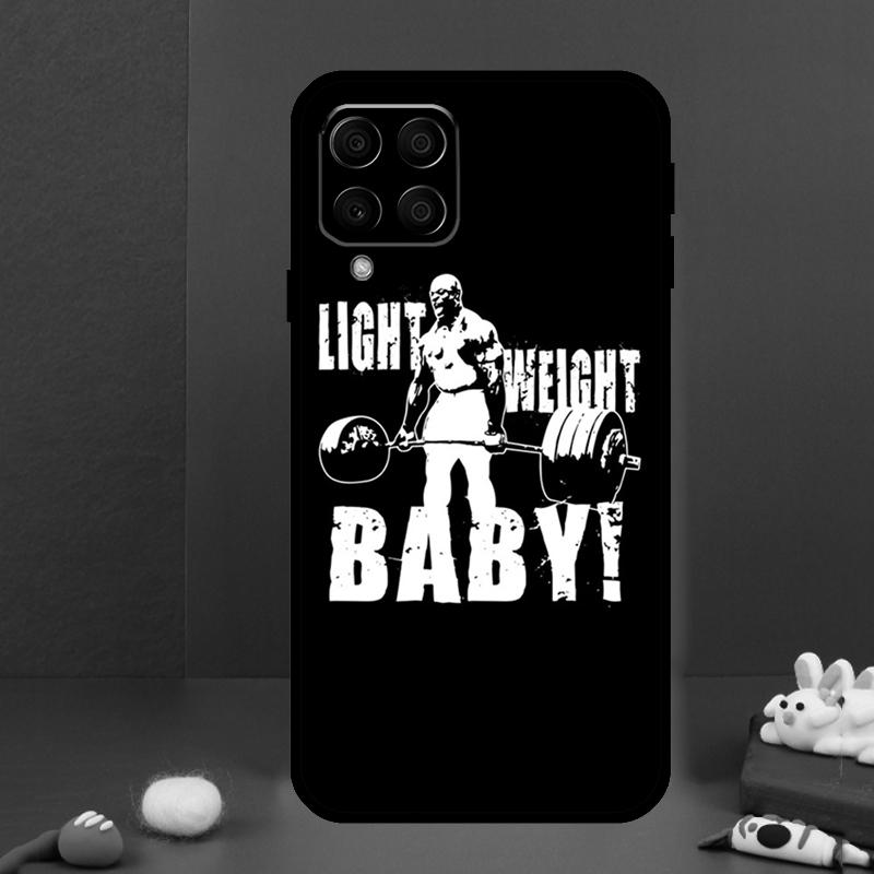 Workout Motivation Fitness Gym Quotes For Samsung Galaxy M15 M55 M33 M13 M23 M53 M31 M51 M14 M34 M54 M20 M30s M52 M32 Phone Case