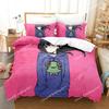 Anime Mieruko-chan The Girl Who Can See Them Bedding Set Boys Girls Twin Queen Size Duvet Cover Pillowcase Bed Kids Adult