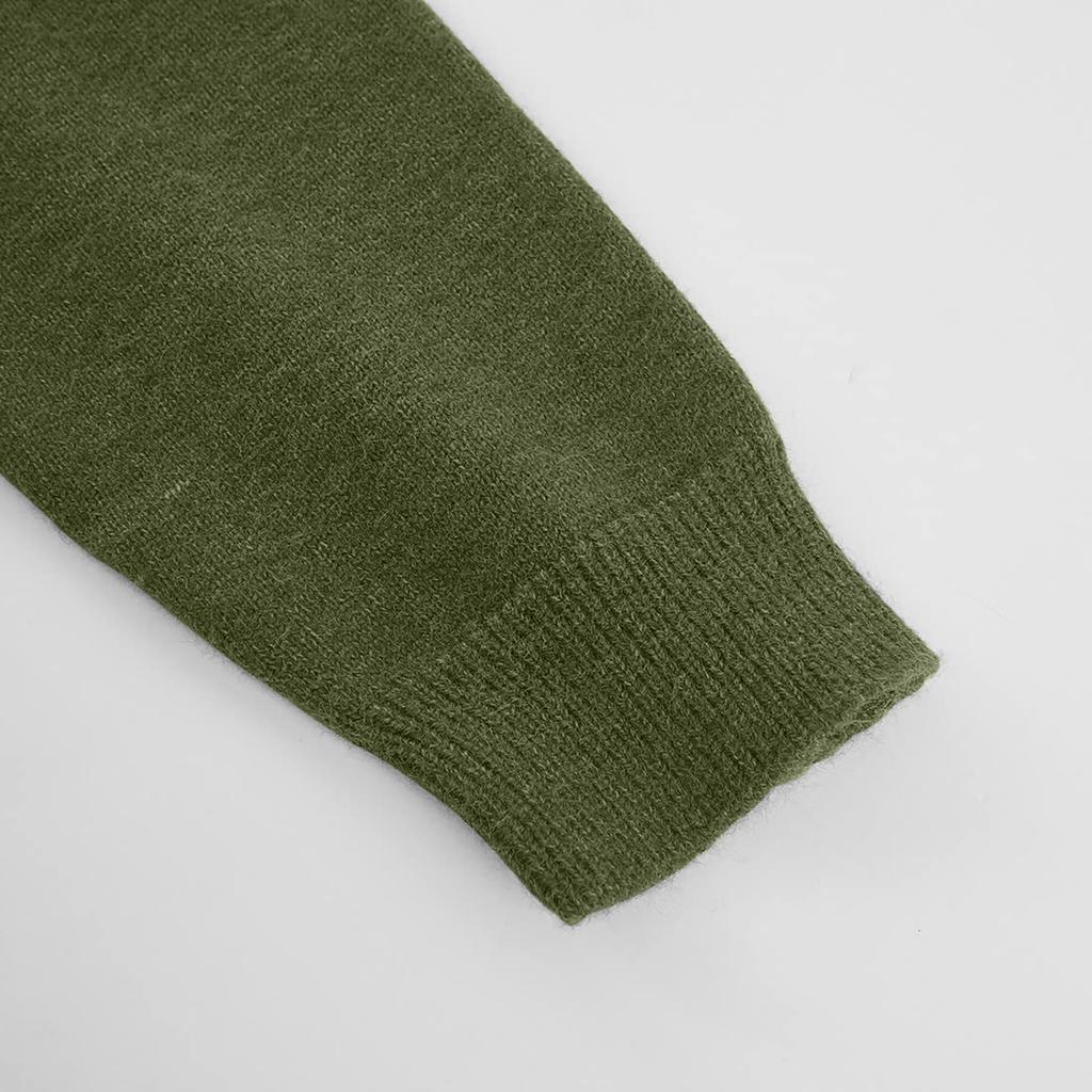 Men's Cardigan Casual Shawl Long Sleeve Solid Button Knitting Sweater