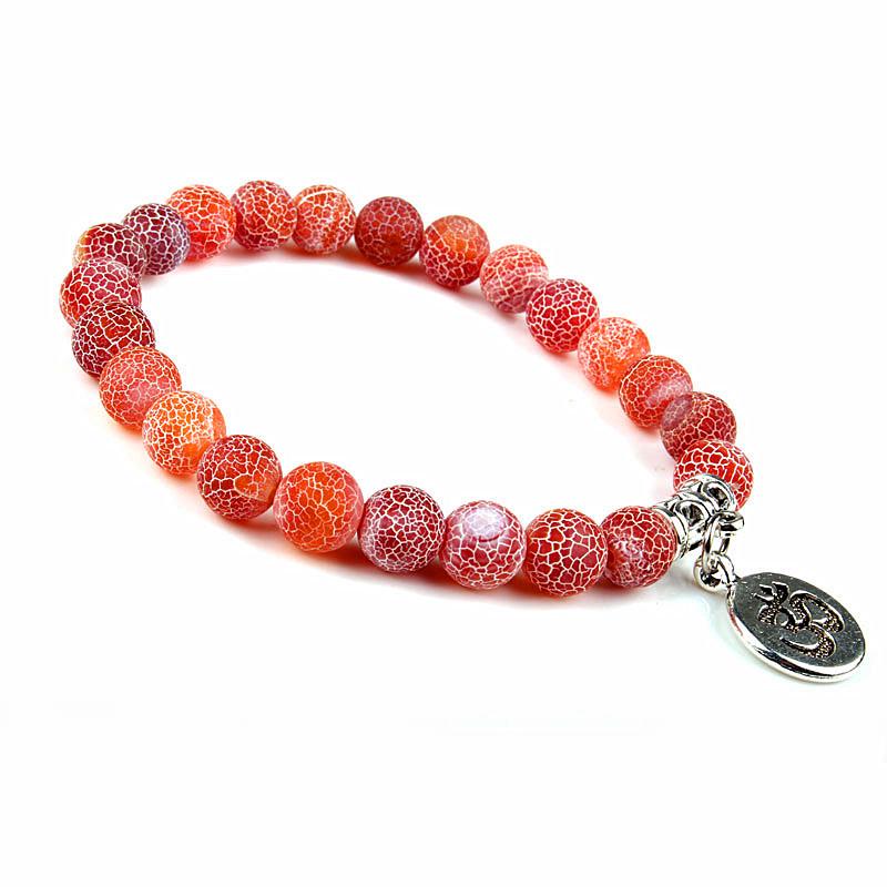 European American Cross-Border Yoga Bracelet: Volcanic Stone, Sea Wave, Starfish, Lotus Pendant