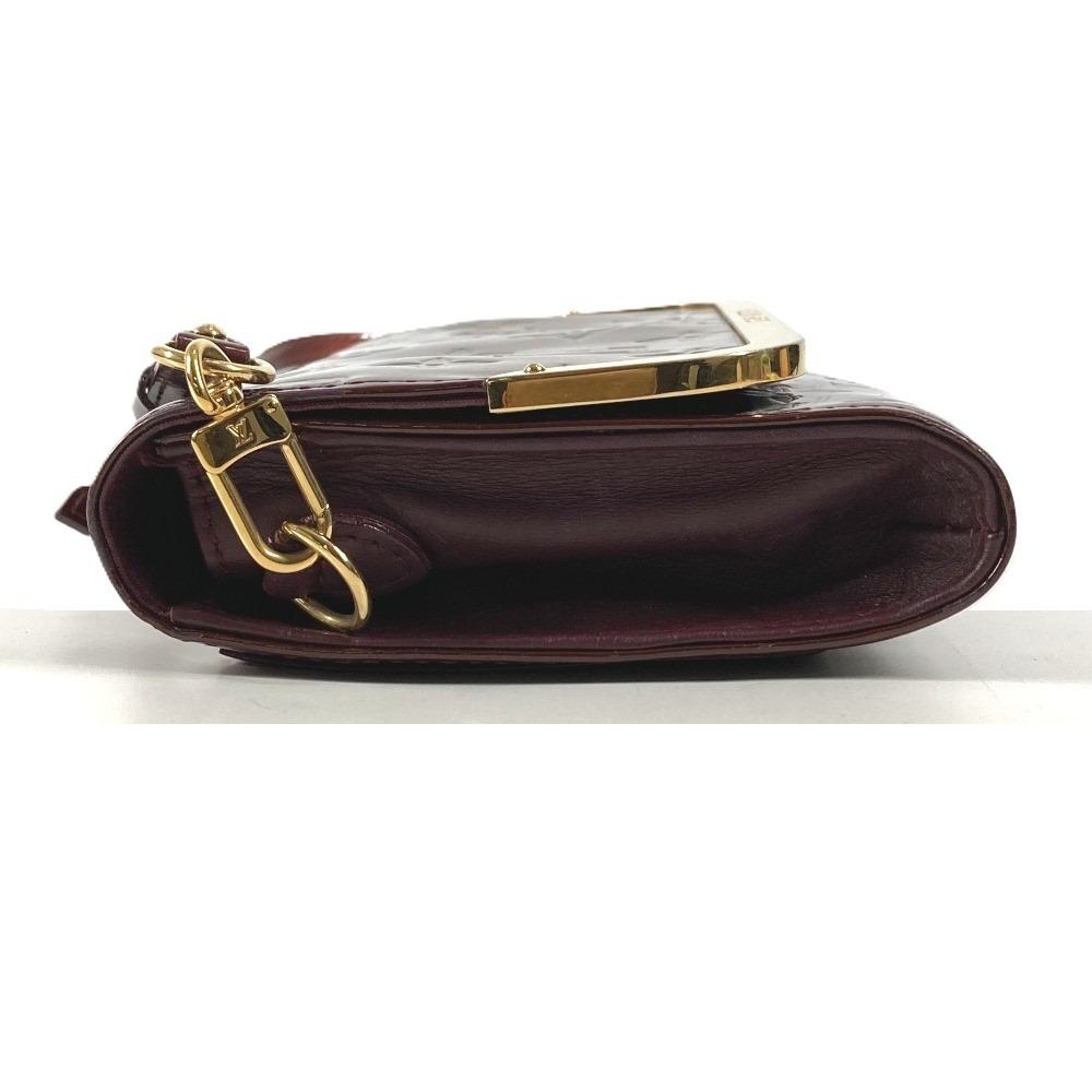 Louis Vuitton M91547 MonogramVernis Rossmore PM Shoulder Bag Clutch Bag