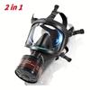 New MF14/87 Respirator, Full Face Gas Mask with Activated Carbon Filter for Vapour, Chemical, Nuclear Contamination Protection