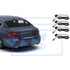 Car Product Car Detector Monitor with LED Display Radars 4 Sensors