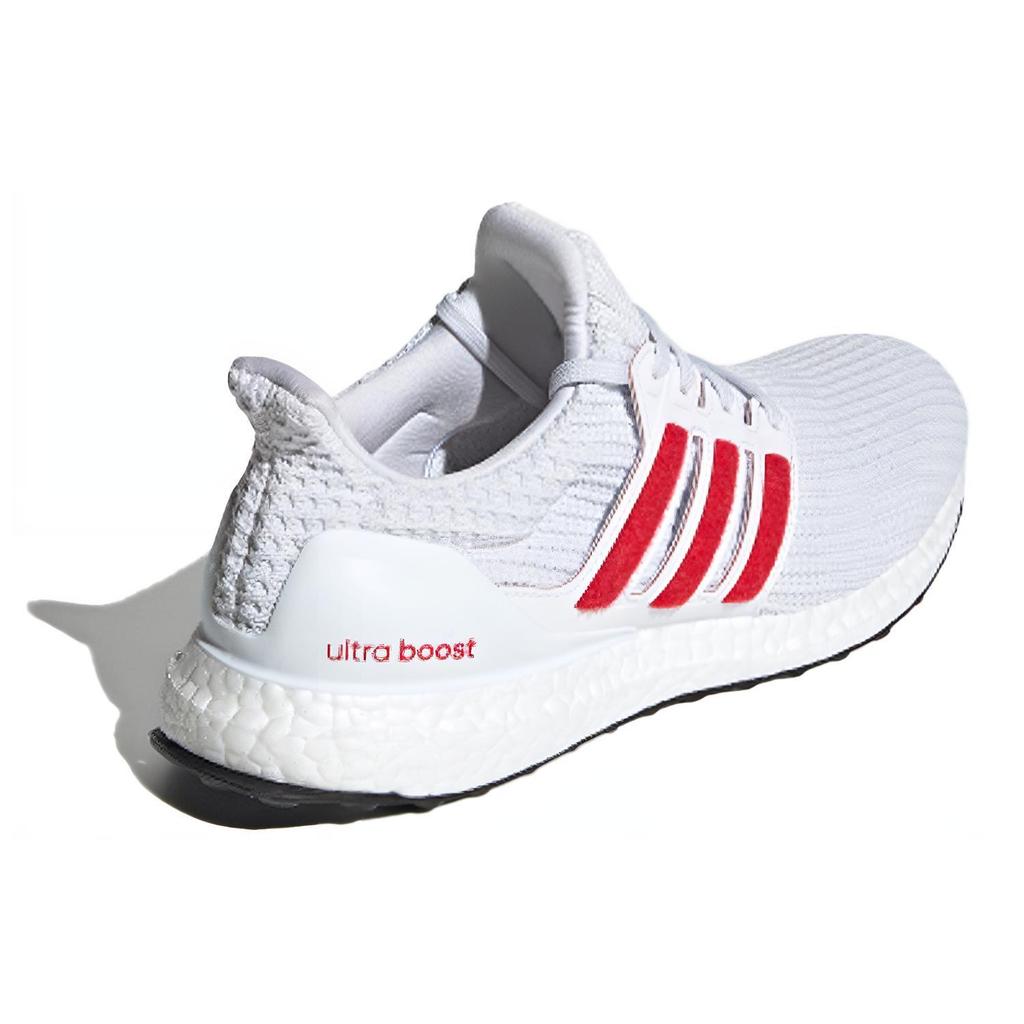 New Adidas UltraBoost 4.0 Dna White Scarlet FY9336
