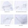 Columbia Solid Color Outdoor Long Sleeve Waist Cinched Hooded Breathable Sun Protection Jacket Women Jackets White WR0363-100