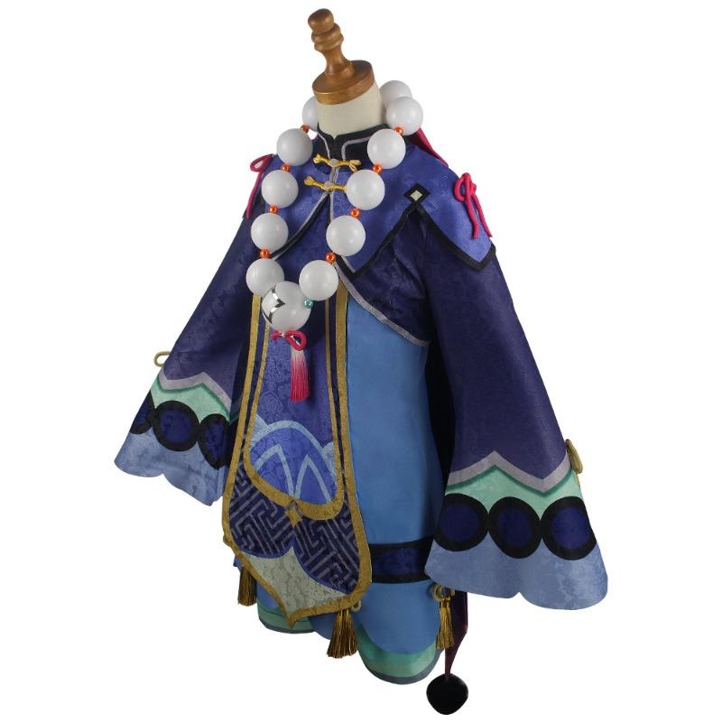 Qiqi cos clothes zombie frozen animation full set of costumes cute loli Qiqi cos clothes