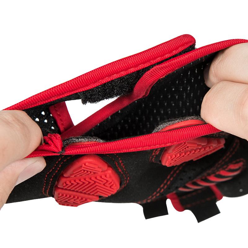 Guanti da Ciclismo Estivi Sportivi, Imbottitura in Gel 5MM Mezzi Dita Guanti da Bicicletta MTB Antiurto Antiscivolo Guanti da Bici per Uomo Donna