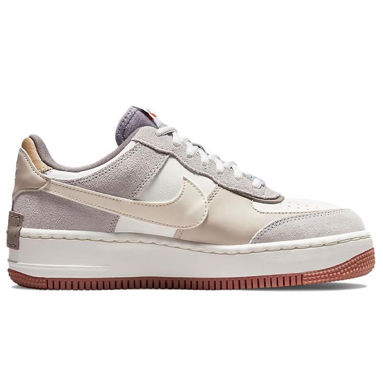 New Nike Air Force 1 Low Shadow Sail Pale Ivory Women's DO7449-111