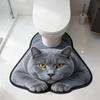 40×50CM 50×60CM Toilet Rug Non-slip Toilet Floor Mat  Bathroom Decor