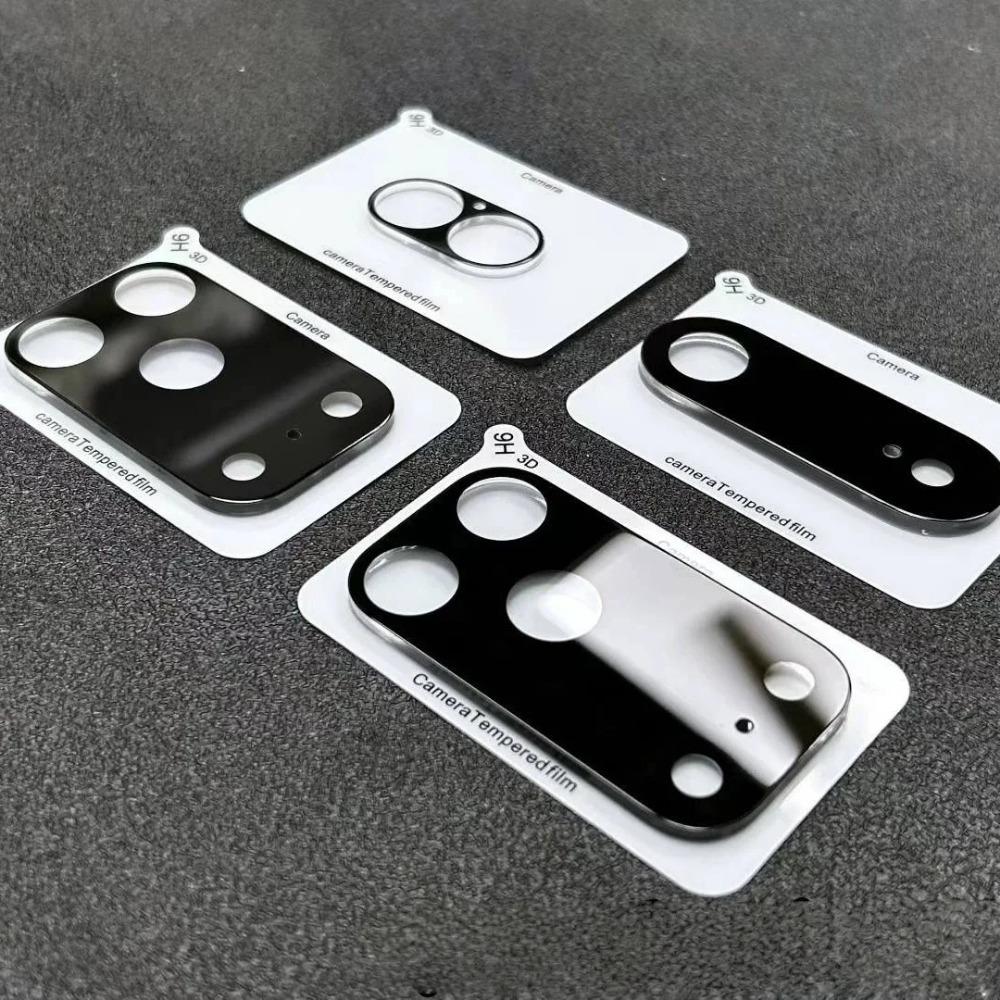 Ultraklare HD Schwarze Kameraschutzfolie Hülle Zubehör für IPhone 17 Pro Max Air Linse Gehärtetes Glas Film Kratzfest Stoßfest Abdeckung Kappe