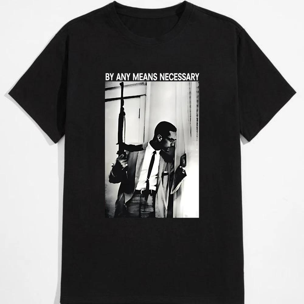 Malcolm x unisex bella canvas civil rights graphic tshirt s5xl S