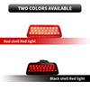 RED Smoke Car LED Rear Bumper Fog Lamp Brake Reflector Lights for Nissan Juke Rogue Fit XTrail X-Trail T32 2014-2018 26580-ED50A