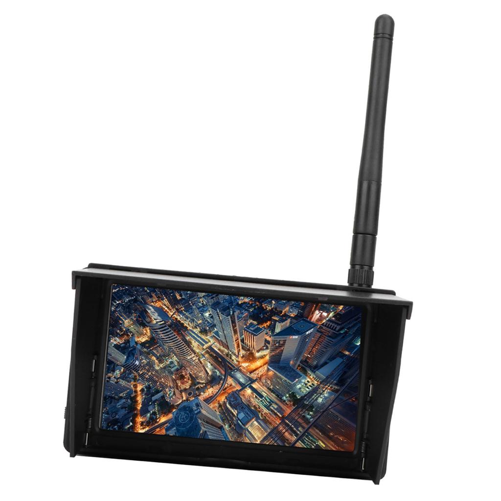 5.8G FPV Monitor 4.3 Inch 48CH 480 X 272 LCD Wireless Receiver Monitor Builtin Battery