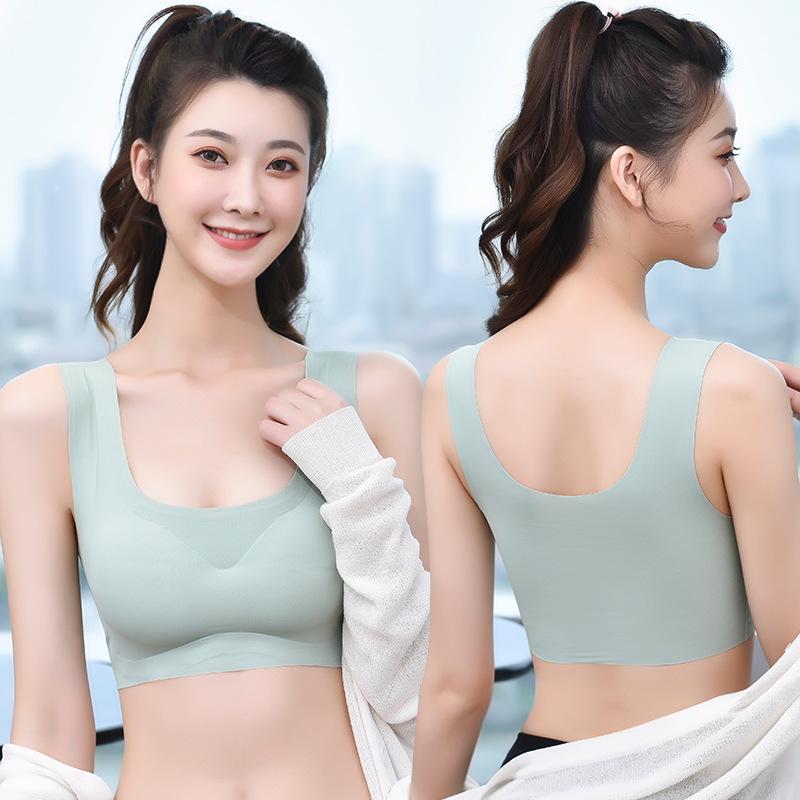 Top-Selling Japanese Seamless Ice Silk Women's Yoga Sports Bra